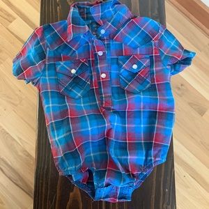 Baby wrangler onesie